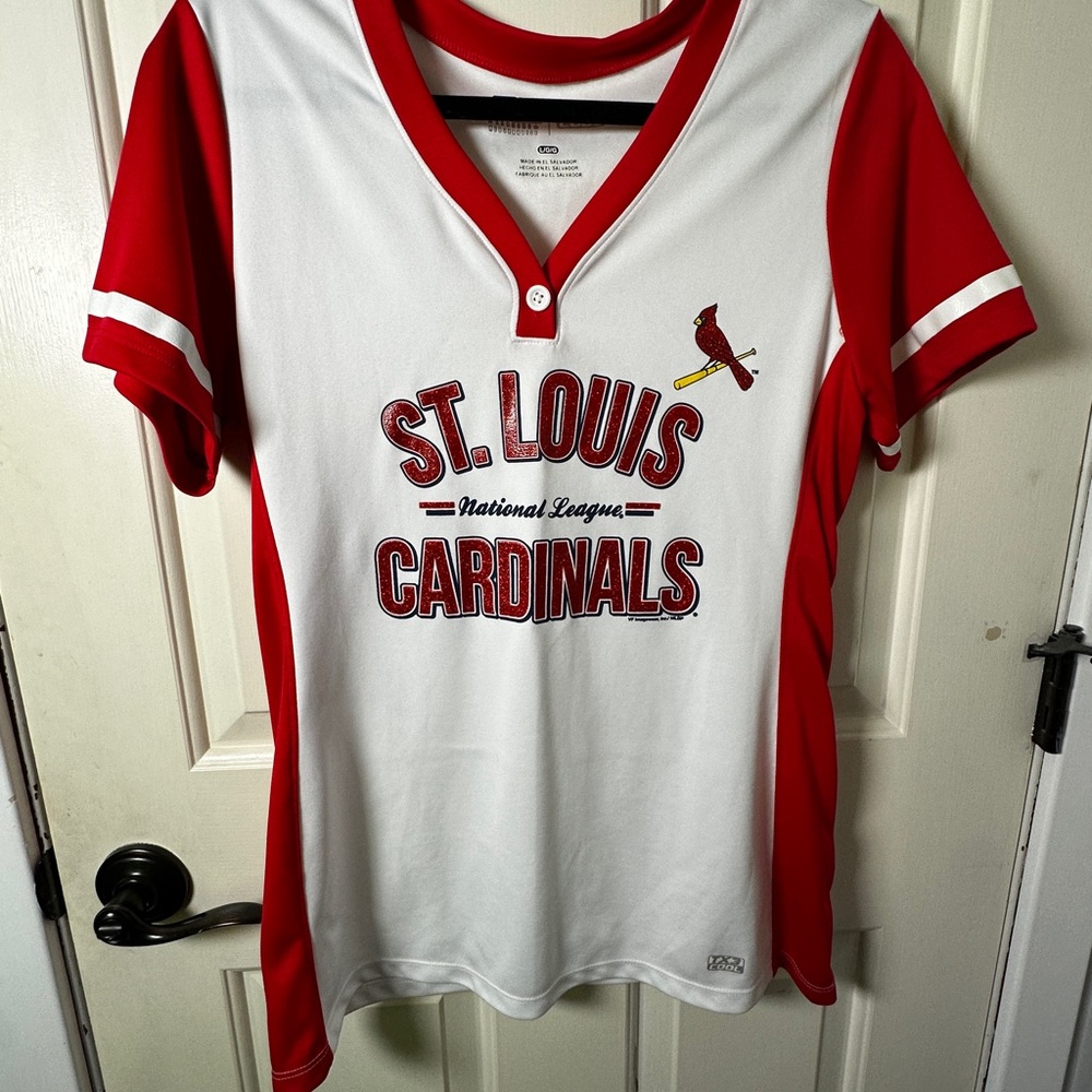 St. Louis Cardinals Red and White Jersey